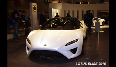 Lotus Elise (2.0 litre, inline 4, 320 PS) 2015